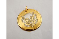Медальон Волк № 4 Златоуст